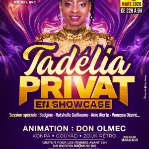 TADÉLIA PRIVAT EN SHOWCASE