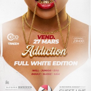 ADDICTION FULL WHITE - KONPA GOUYAD ZOUK